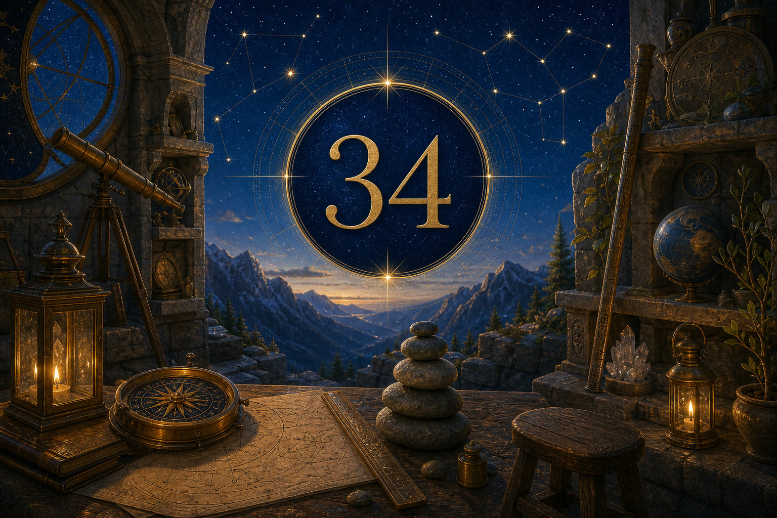 Angel Number 34