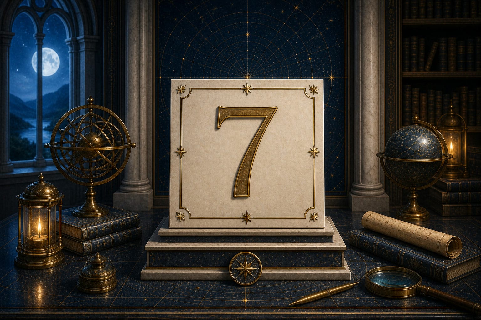 All 7s: 7, 77, 777, and 7777 KnowTheAngels illustration