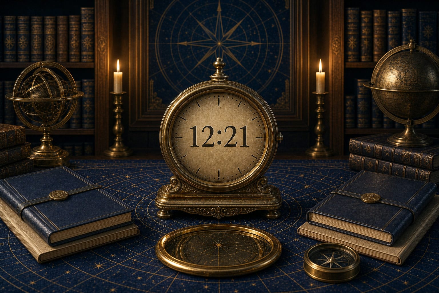 What Does the Reversed Clock Pattern 12:21 Mean?