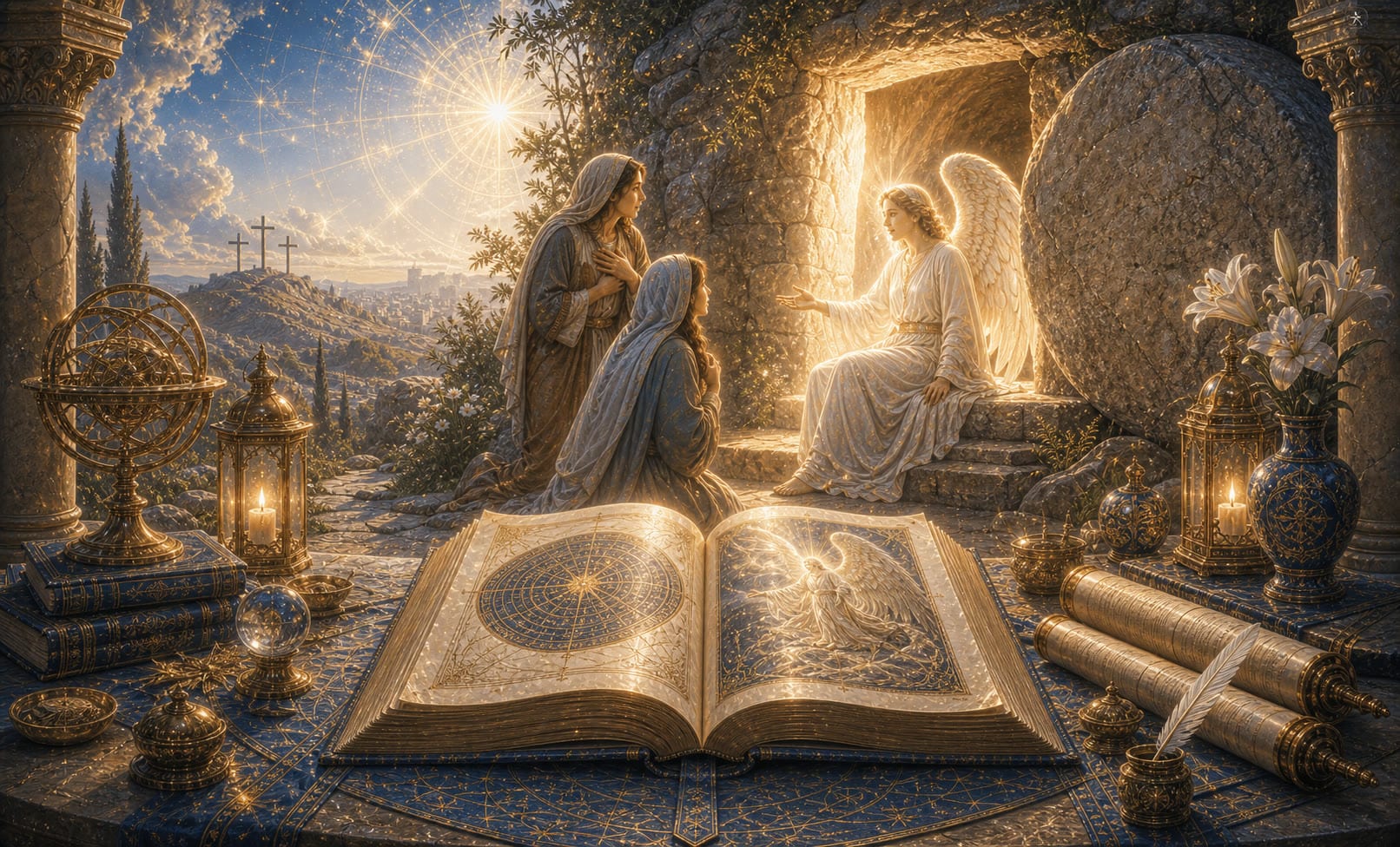 Angels at the Tomb