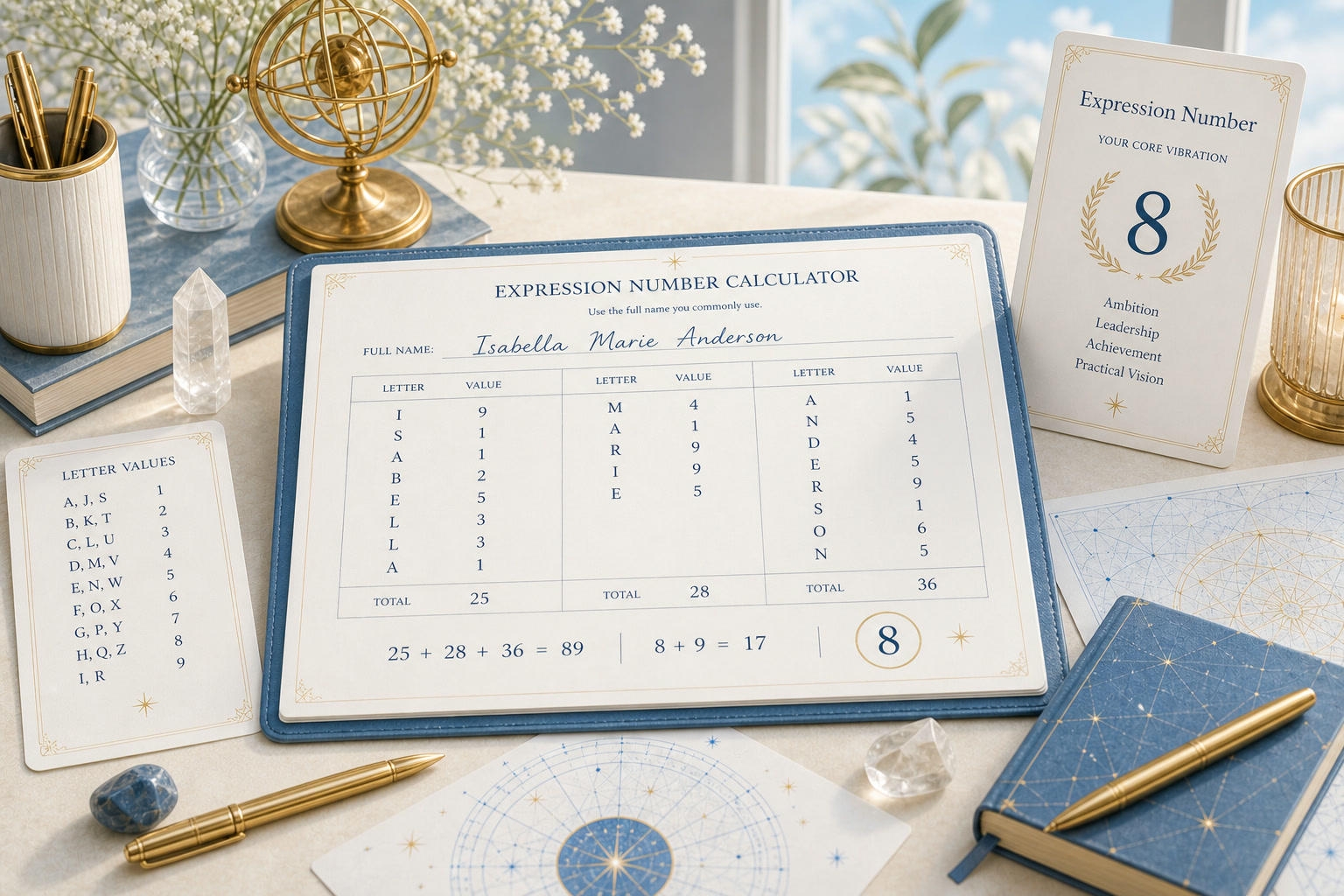 Expression Number Calculator