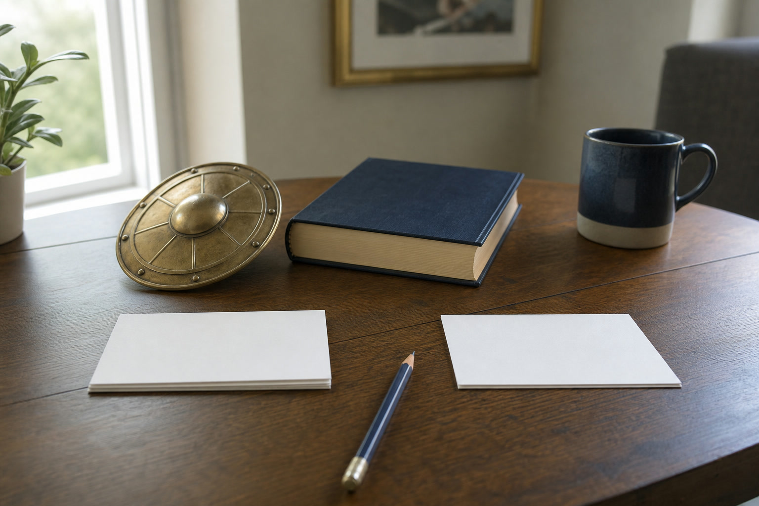 Prayer text beside two blank cards that separate concrete concern from enemy language