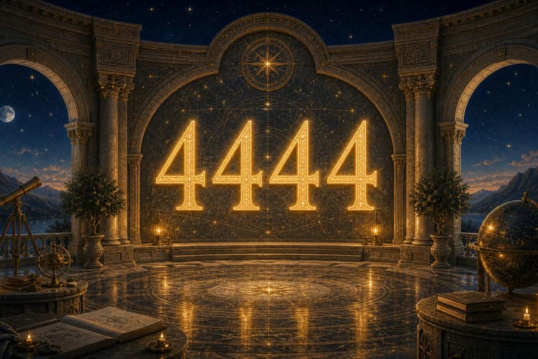 Angel Number 4444