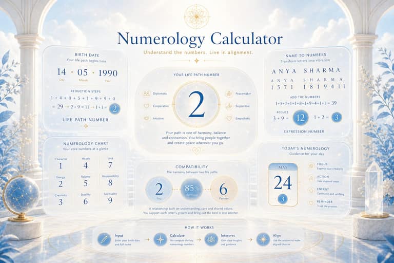 Full Numerology Calculator