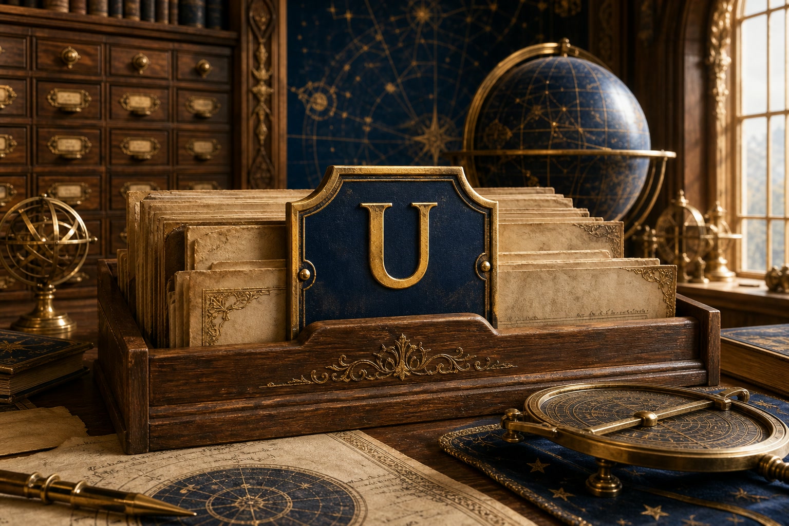 U