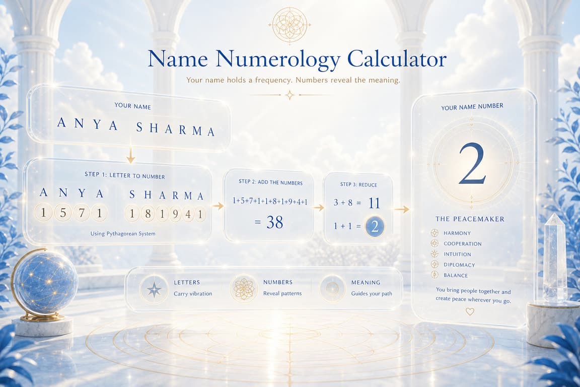 Name Numerology Calculator